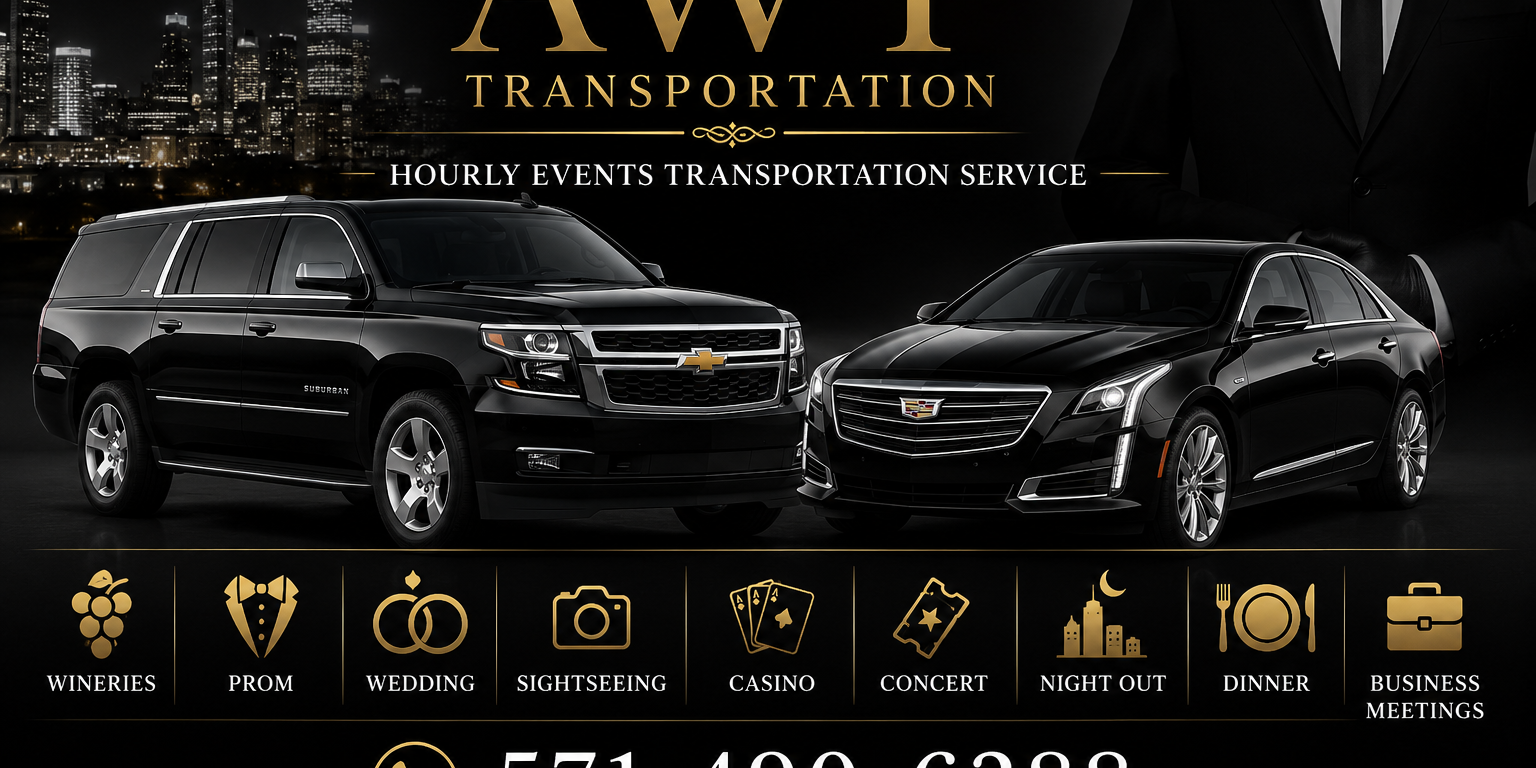 Loudoun county Car Service | AWT transportation Loudoun county Car Service by AWT Transportation
