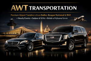 Black Sedans & SUVs | AWT Transportation