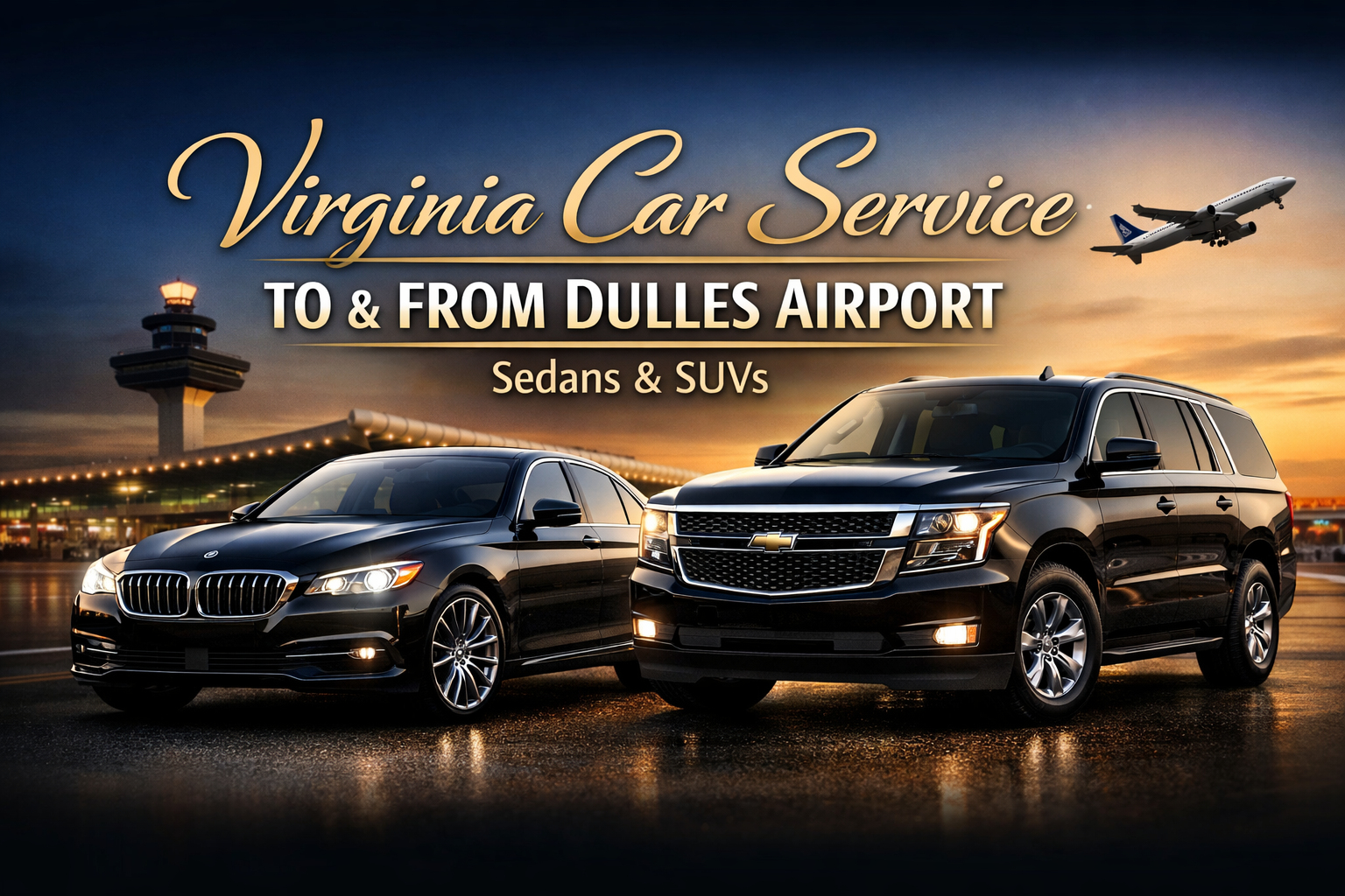Virginia Car Service To & FRom Dulles Airport (IAD)