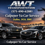 Culpeper VA Car Service To & From Dulles, DCA , BWI , Union Station, Washington DC , vineyard, hourly flat rates sedans 7 SUVs