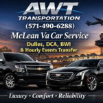 McLean Va Car service To & From Dulles, DCA, BWI .