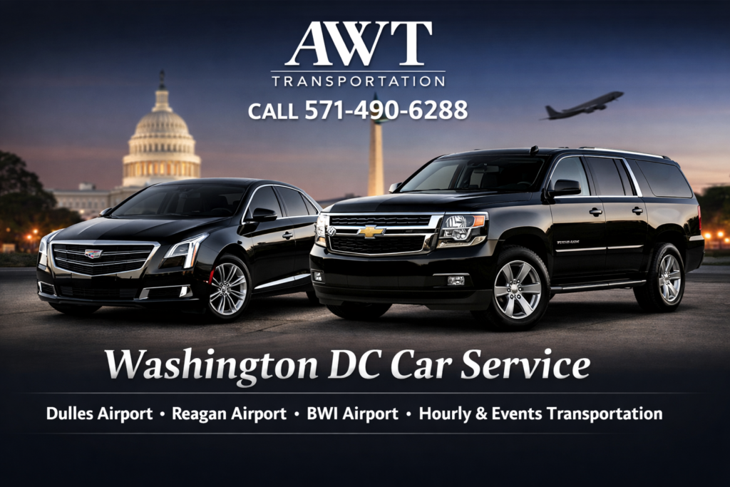 Washington DC Car Service | To & From Dulles, DCA, BWI Airports